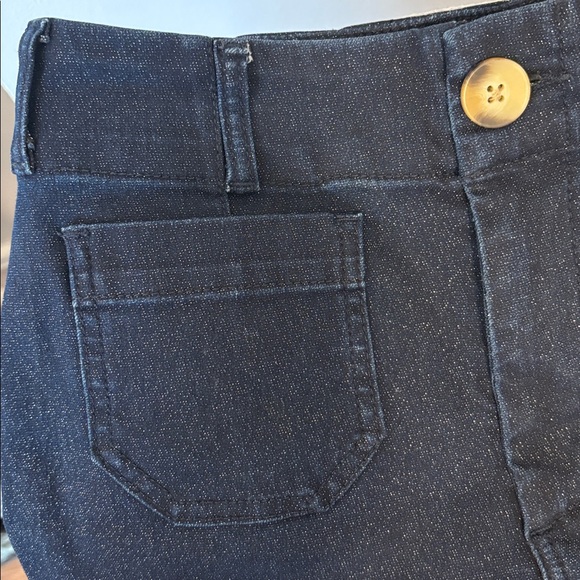 Anthropologie Maeve Colette Sparkle Denim 23 tall - Picture 4 of 5
